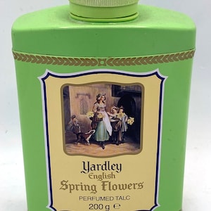 Can of Yardley perfumed powder