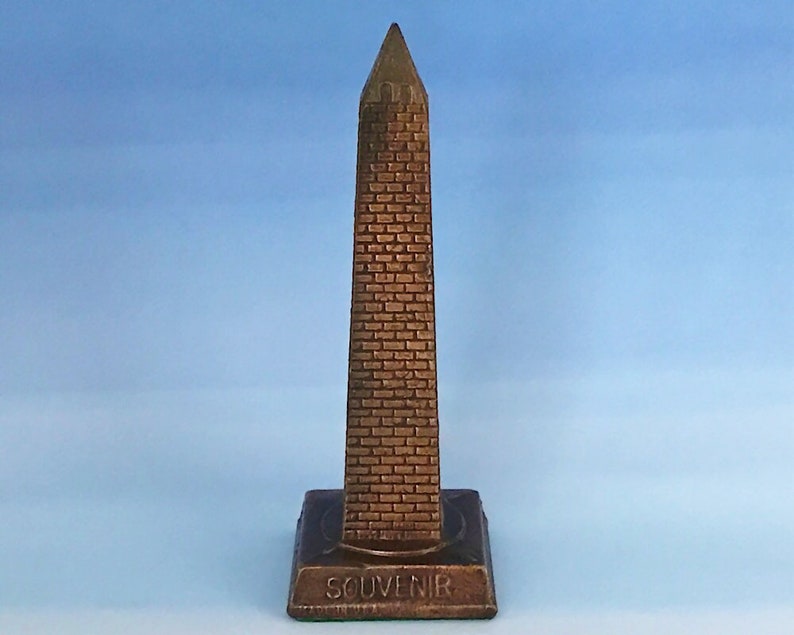 Vintage Copper Washington Monument Souvenir Miniature Model - Etsy