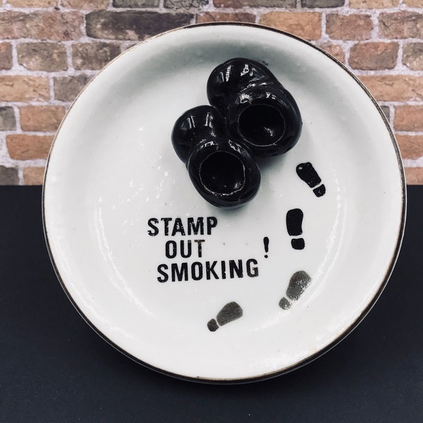 Cigarette Snuffer Ceramic Etsy