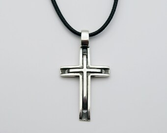 PENDANT Sterling Silver 925, Cross , design #13