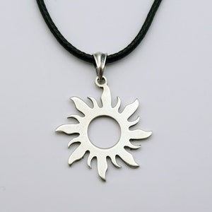 PENDANT Sterling Silver 925, Sun Symbol, design #20