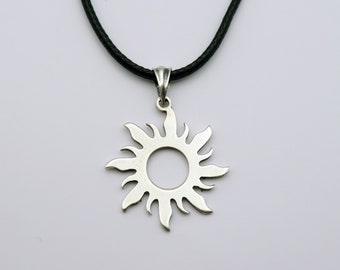 PENDANT Sterling Silver 925, Sun Symbol, design #20