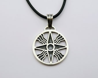 Pendant Symbol Sterling Silver 925, handmade in Armenia, design #17