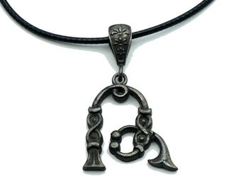 Armenian TH Թ Letter Pendant – Sterling Silver 925 | Unique and Elegant Expression of Armenian Heritage