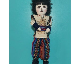 ARMENIAN DOLL Man in National Costume Taraz HANDMADE 20 cm, 7.5 in