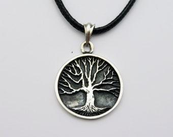 Tree of Life Pendant Sterling Silver 925, handmade in Armenia, design #12