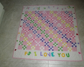 P S I LOVE YOU QUILT