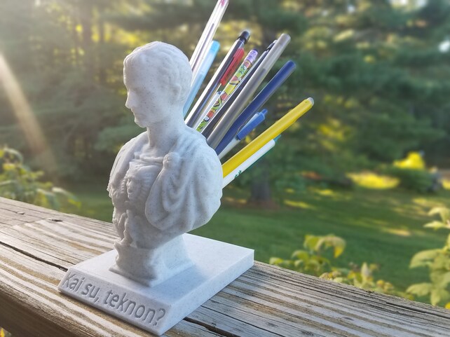 Julius Caesar Pencil Holder Extraordinary Julius Caesar Pen Pencil Holder Customizable Great Etsy Julius Caesar Pencil Holder Extraordinary Julius Caesar Pen Pencil Holder Customizable Great Etsy
