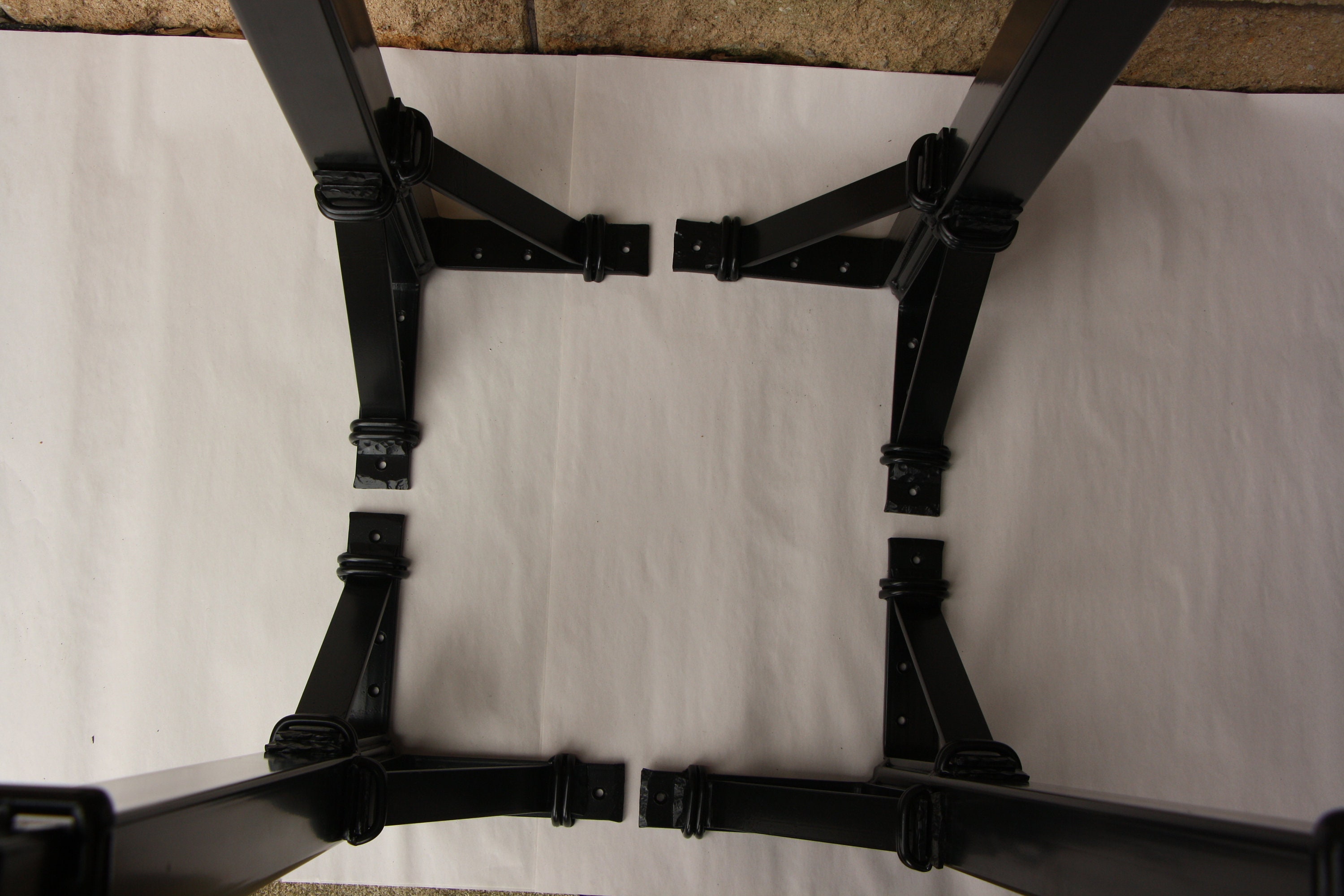 Industrial Table Legs/ Post Table Legs/ Welded Table Legs/ Etsy