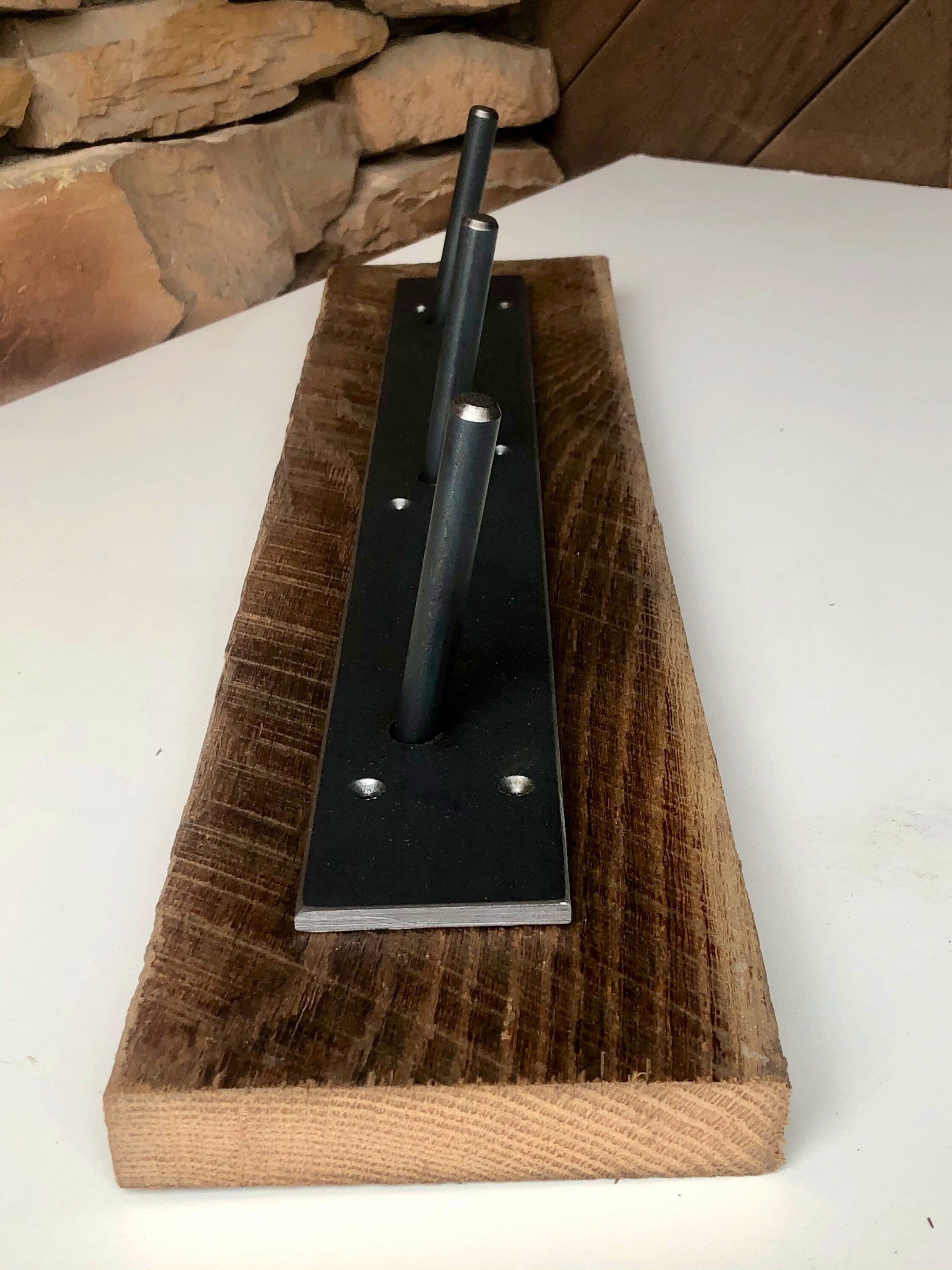 Wall Mounted Coat Rack Industrial Coat Rack Rustic Coat Etsy