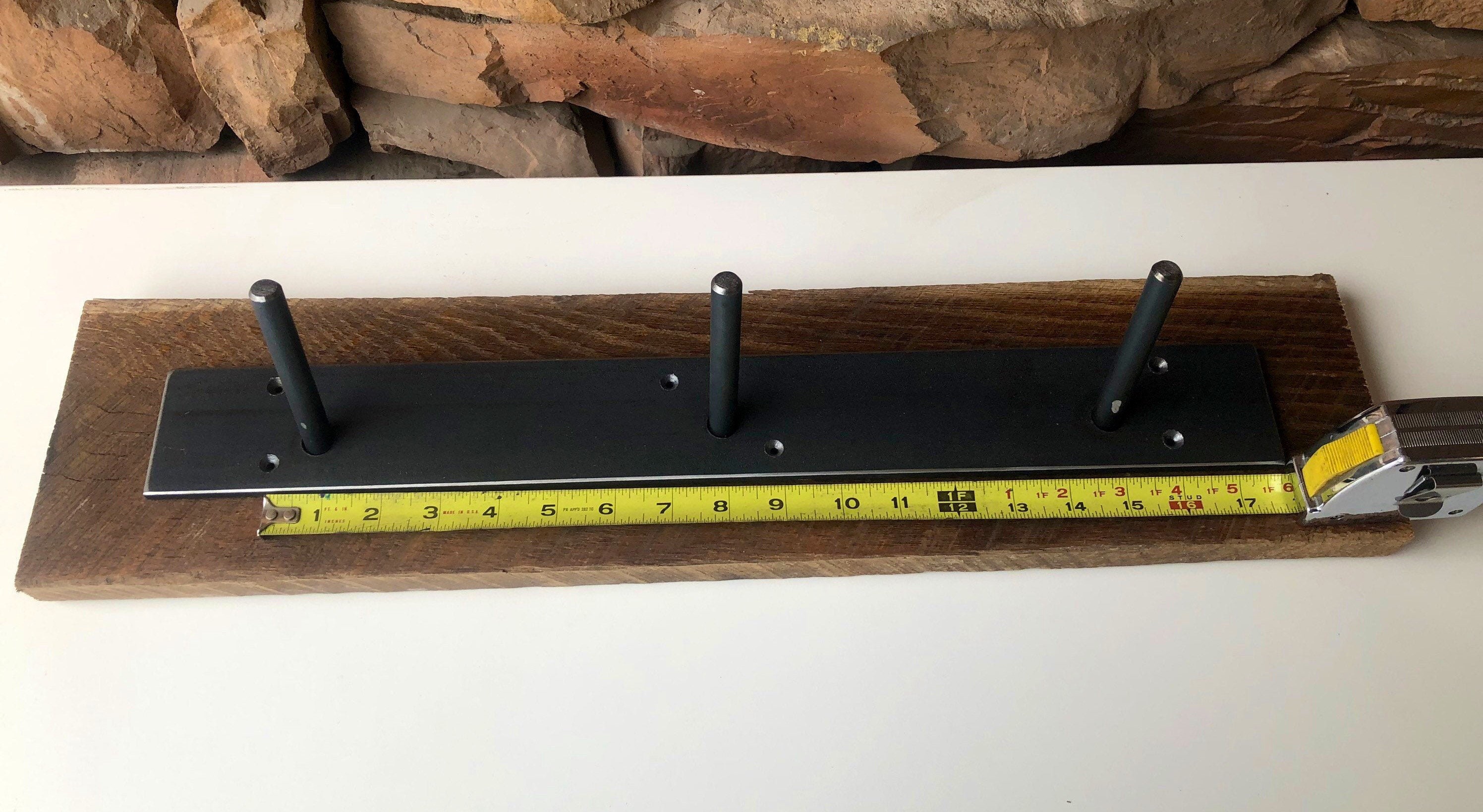 Wall Mounted Coat Rack, Industrial Coat Rack, Rustic Coat Rack, Custom ...