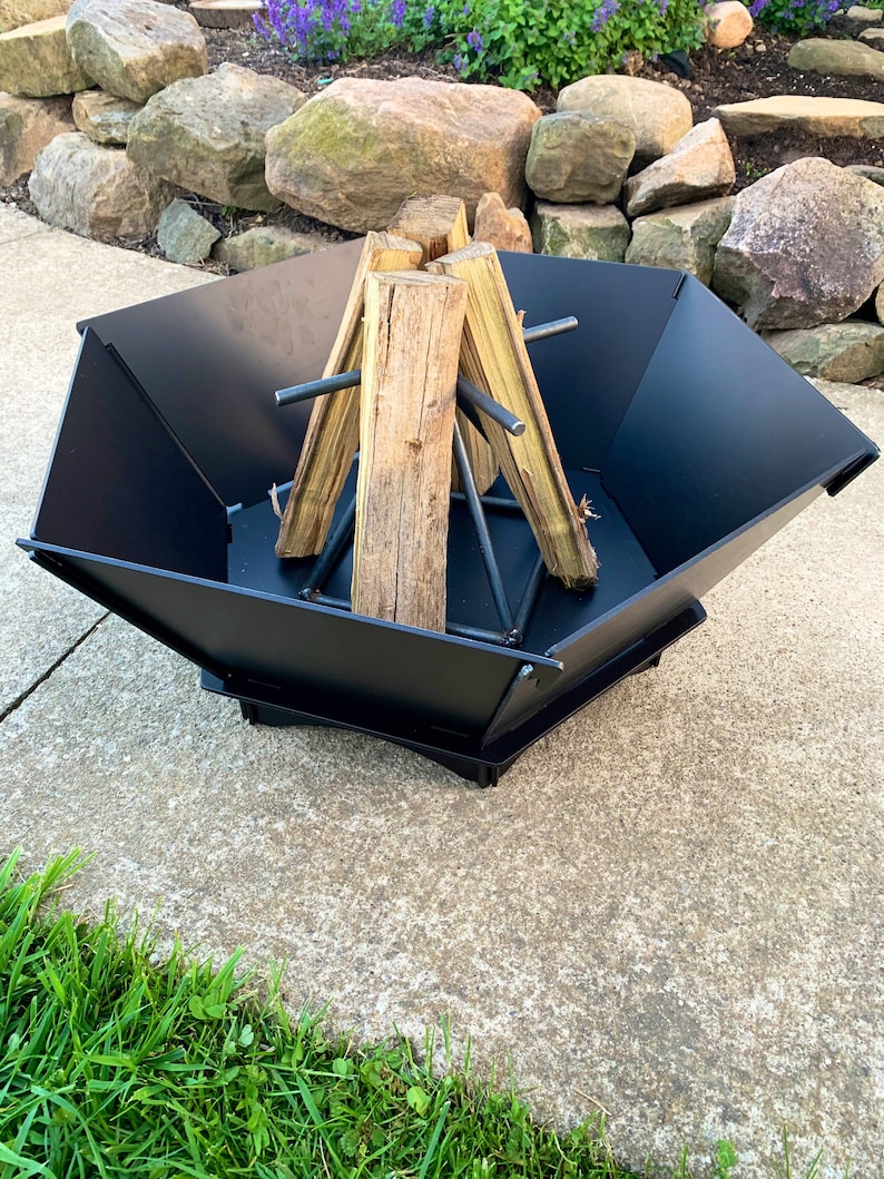 Firewood Holder, Firewood Teepee Holder image 9