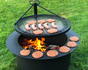 SMOKELESS Patio Fire pit, Barbeque pit #2416