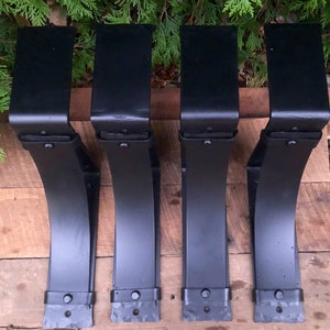 Rustic Industrial Shelf Bracket - Heavy Duty Steel Shelf Brackets #SB4142