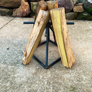 Firewood Holder, Firewood Teepee Holder image 3