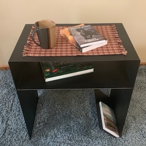 Industrial End Table Minimal Industrial Design Furniture. Modern End Table for Living Room