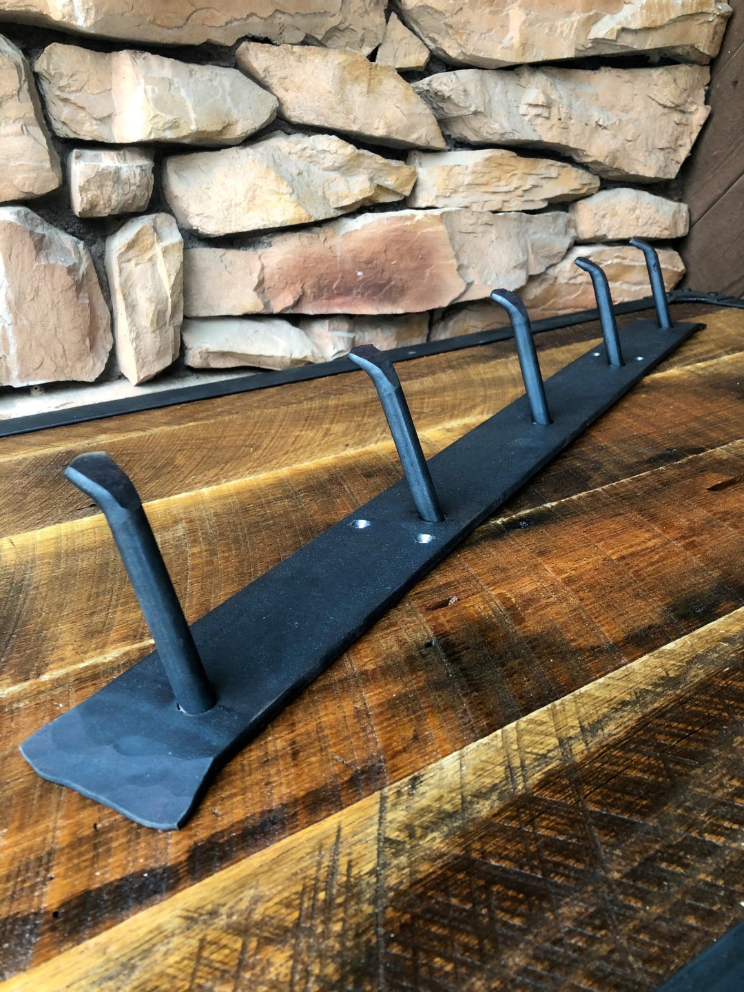 Wall Mounted Coat Rack, Rustic Industrial Coat Rack, Rustic Coat Rack