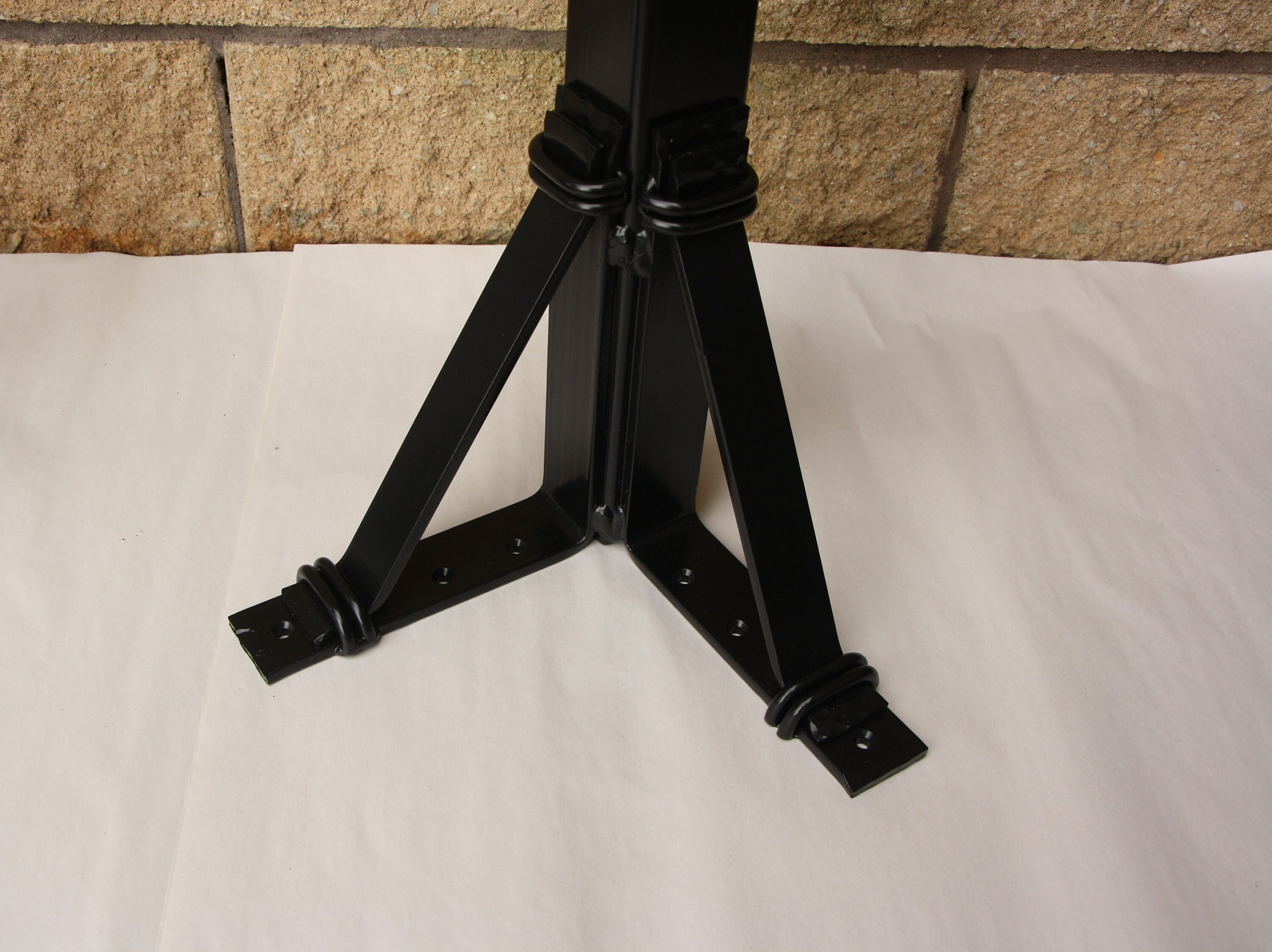 Industrial Table Legs/ Post Table Legs/ Welded Table Legs/ Etsy