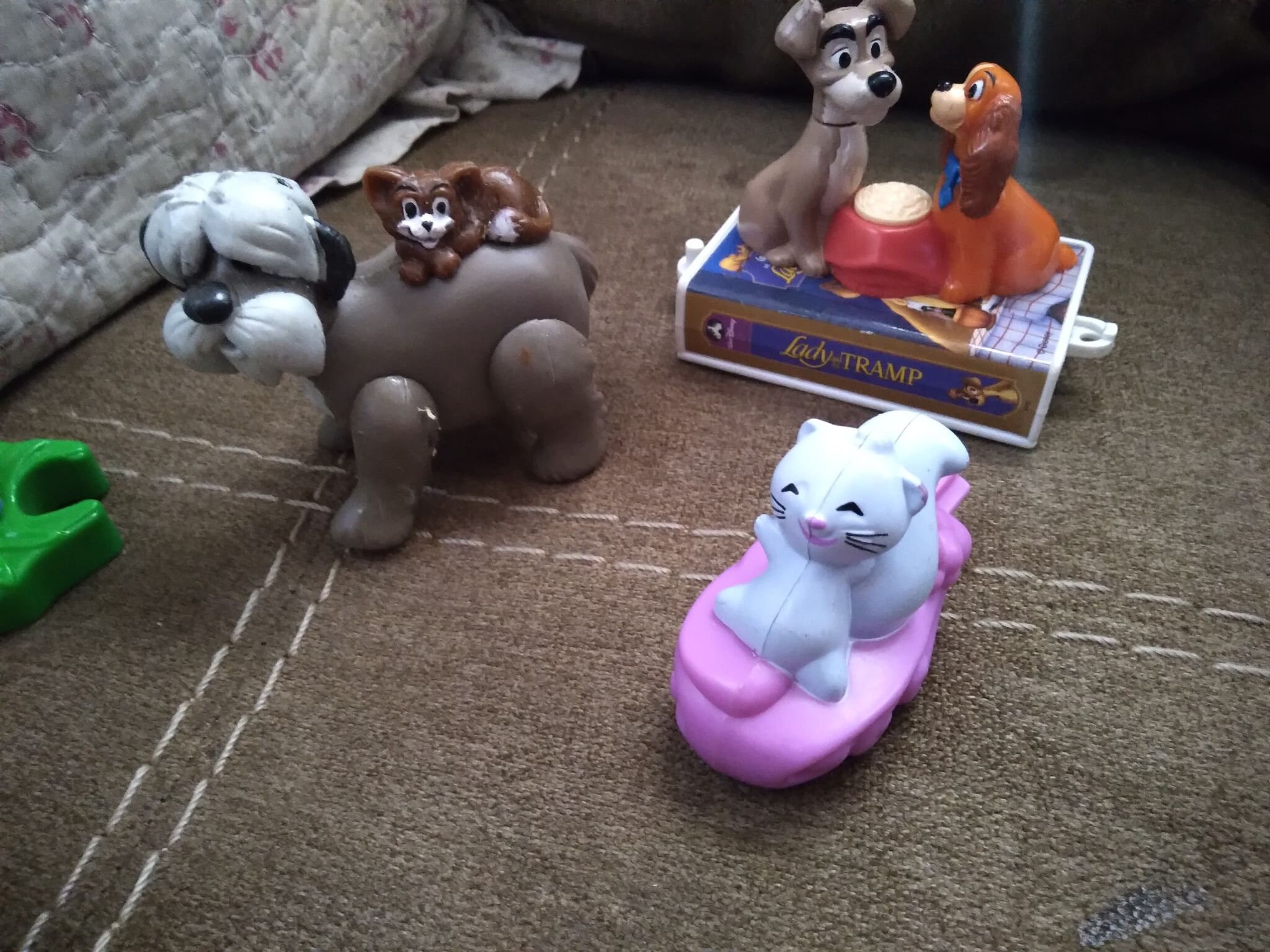 Lot of 9 Disney Movie Happy Meal Toys Mcdonald s 80s 90s Lady Tramp Tale Spin Bug s Life Snow White Etsy
