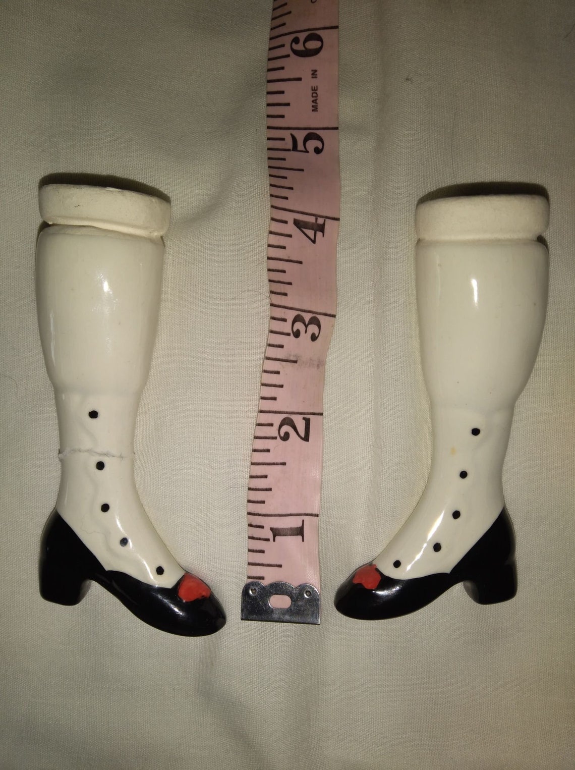 Glazed ceramic porcelain legs parts for doll making or Etsy