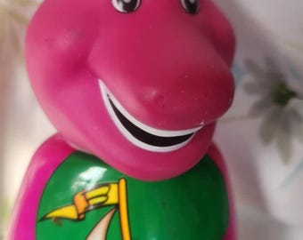 Vintage Barney Bubble Bath Bottle 90s Retro Toy - Etsy