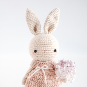 Amigurumi crochet pattern : Ellie the Bunny Amigurumi, PDF Crochet pattern English image 1