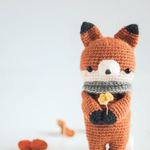 Amigurumi crochet pattern : Aiden The Fox Amigurumi, PDF Crochet pattern English image 1