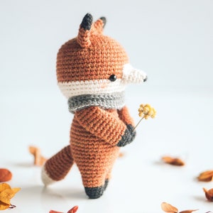 Amigurumi crochet pattern : Aiden The Fox Amigurumi, PDF Crochet pattern English image 4