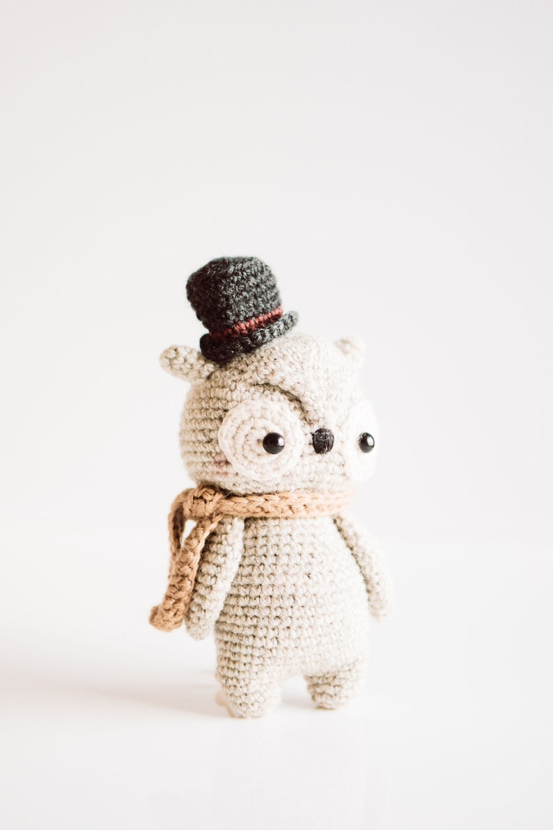 Owl crochet pattern : Harold the owl amigurumi pattern, PDF owl crochet English image 9