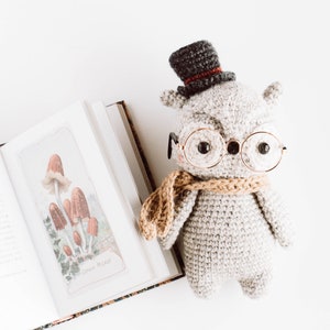 Owl crochet pattern : Harold the owl amigurumi pattern, PDF owl crochet English image 7