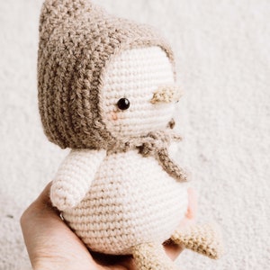 Baby Duckling Crochet Pattern: Baby Nina amigurumi, Easter crochet, PDF Duck crochet English image 6