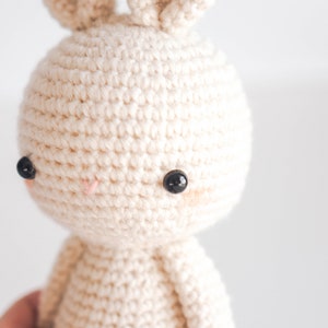 Amigurumi crochet pattern : Ellie the Bunny Amigurumi, PDF Crochet pattern English image 4