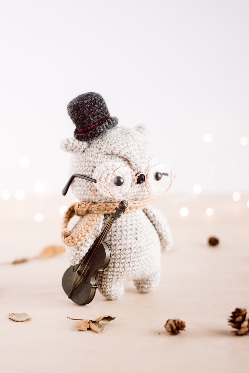 Owl crochet pattern : Harold the owl amigurumi pattern, PDF owl crochet English image 4