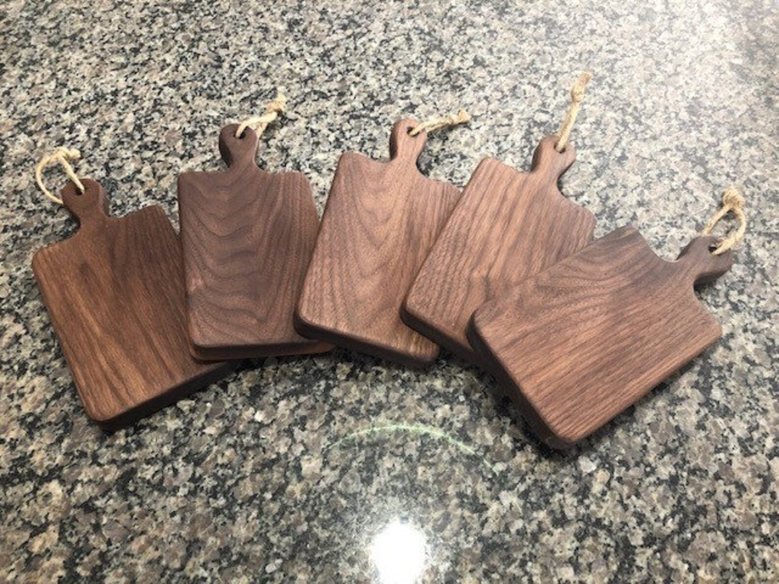 Handcrafted Mini Cheese Board Walnut Etsy