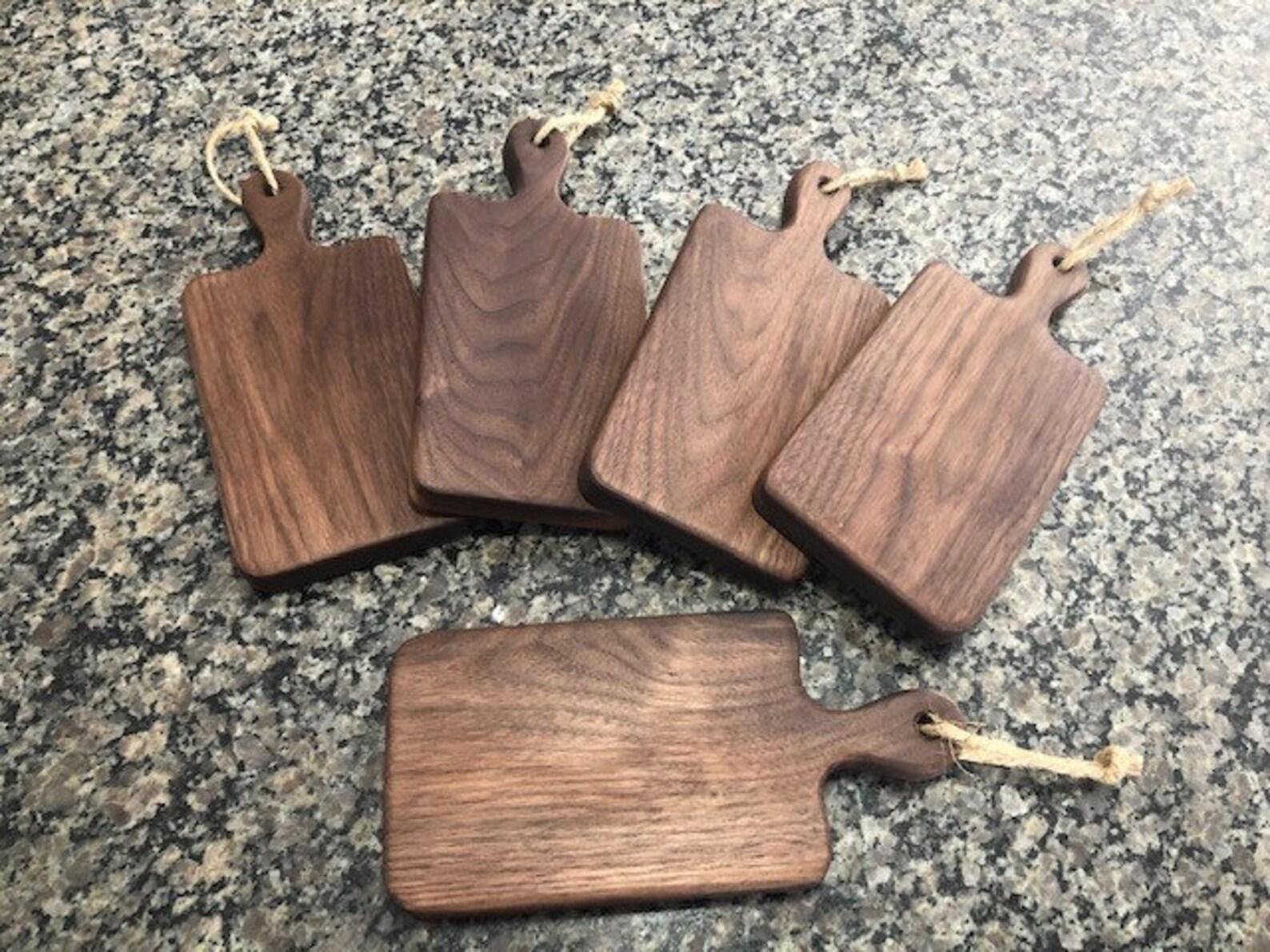 Handcrafted Mini Cheese Board Walnut Etsy