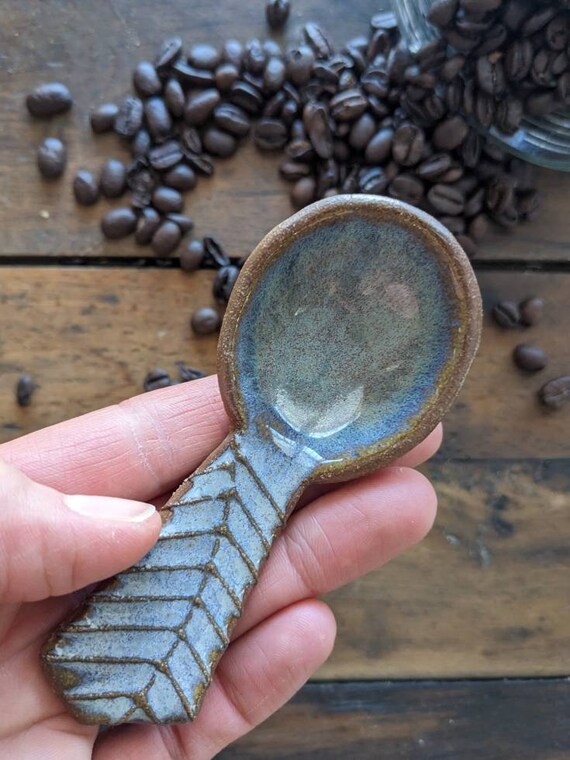 Handmade Ceramic Coffee Spoon Coffee Scoop Coffee Nook 