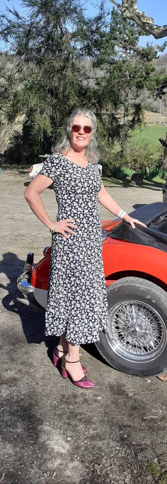 Vintage Laura Ashley dress