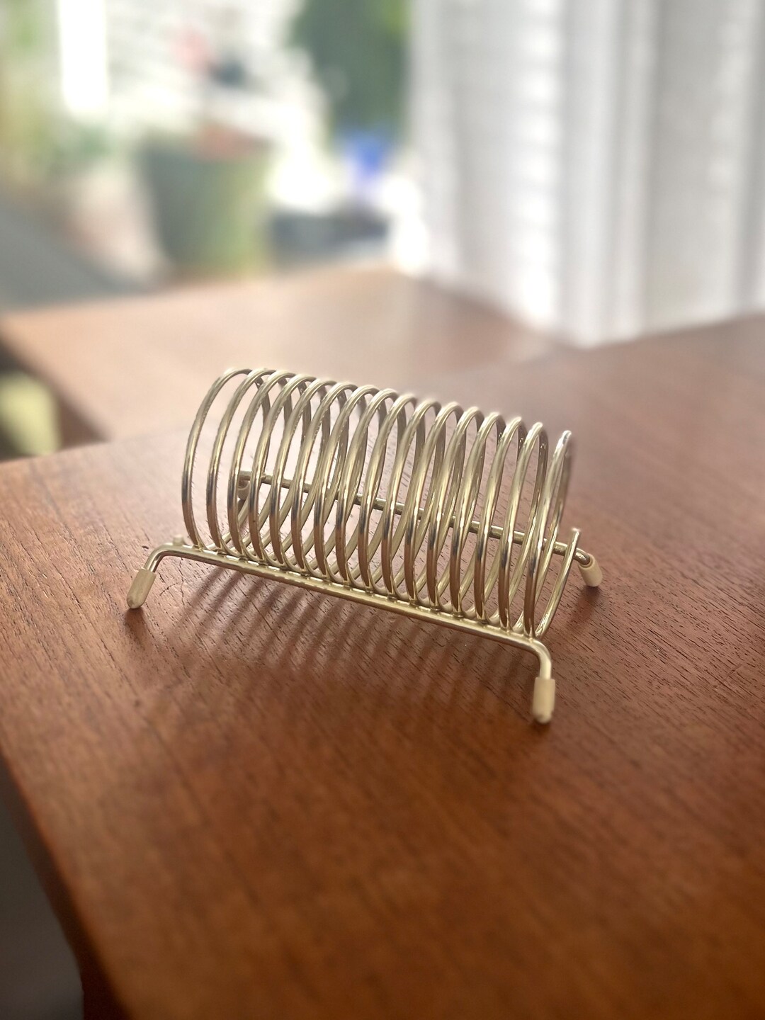 Vintage Coil Letter Holder, Desk Organizer Etsy