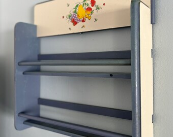 Blue Spice Rack - Etsy