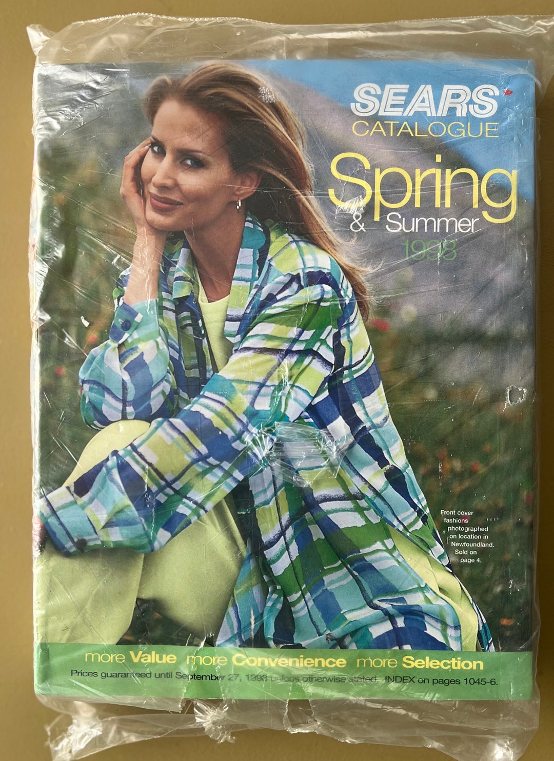 Vintage Sears Catalogue, Spring and Summer 1998 Etsy