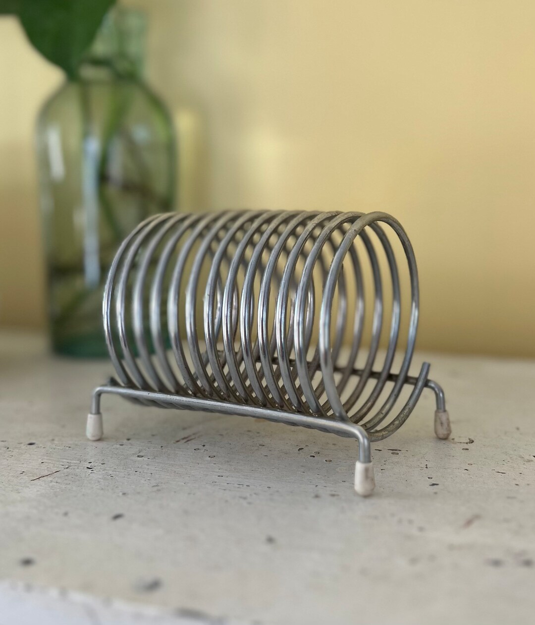 Vintage Coil Letter Holder Desk Organizer Etsy