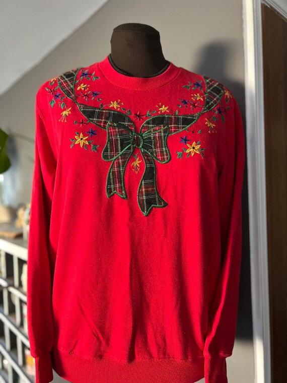 Alfred dunner christmas sweatshirts store