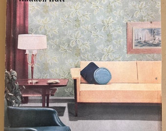 Eatons Haddon Hall 1957 Wall-Paper Catalogue, 50s Ephemera