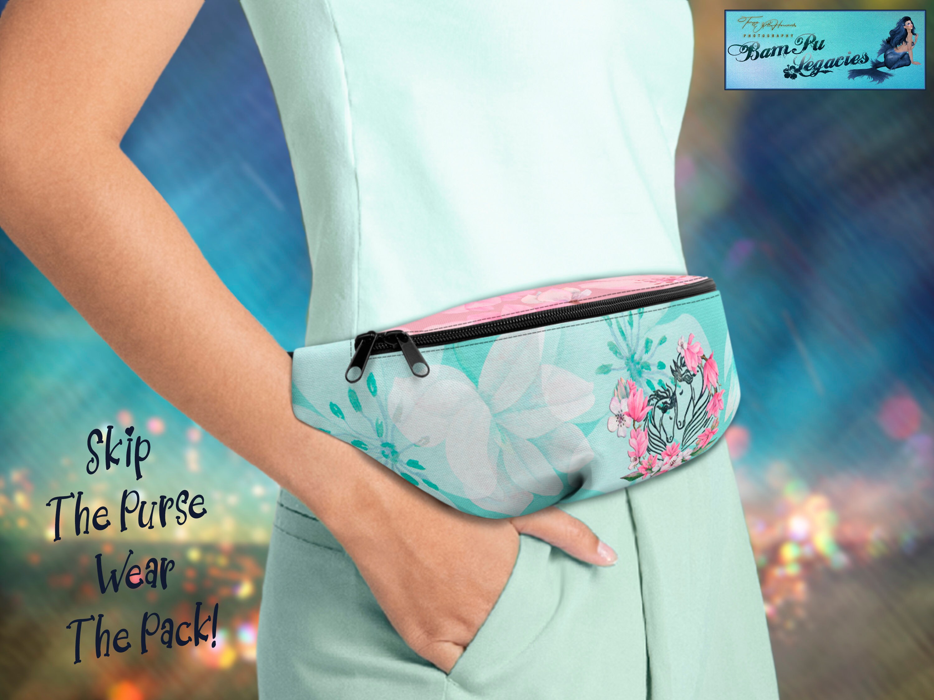 Horse Fanny Pack Designer Fanny Pack Floral Fanny Pack Etsy UK