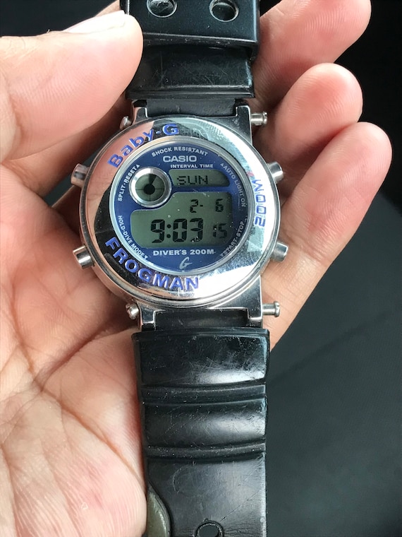 Vintage Casio Digital Watch Bgw-100 Baby G G-shock 200m Vintage Casio Digital Watch Bgw-100 Baby G G-shock 200m