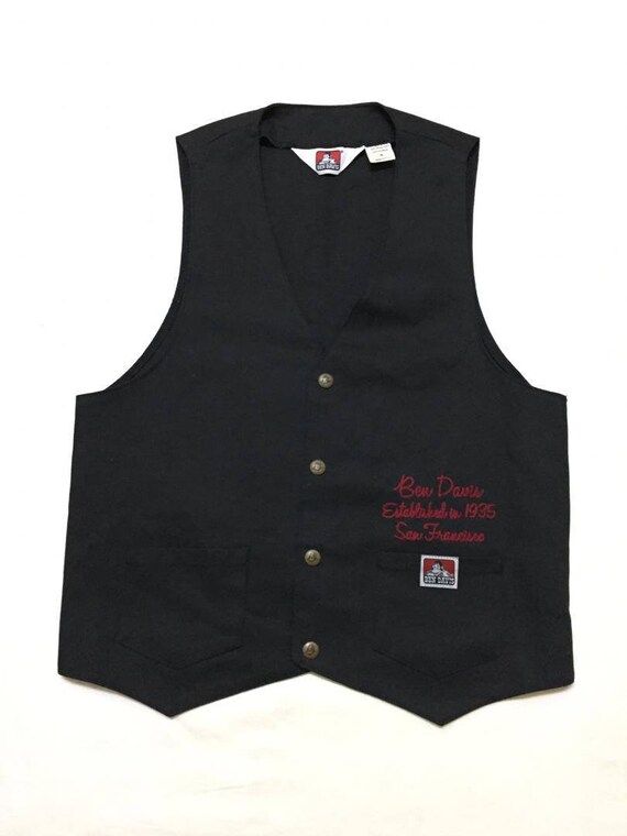 Ben Davis Embroidered Vest USA wear