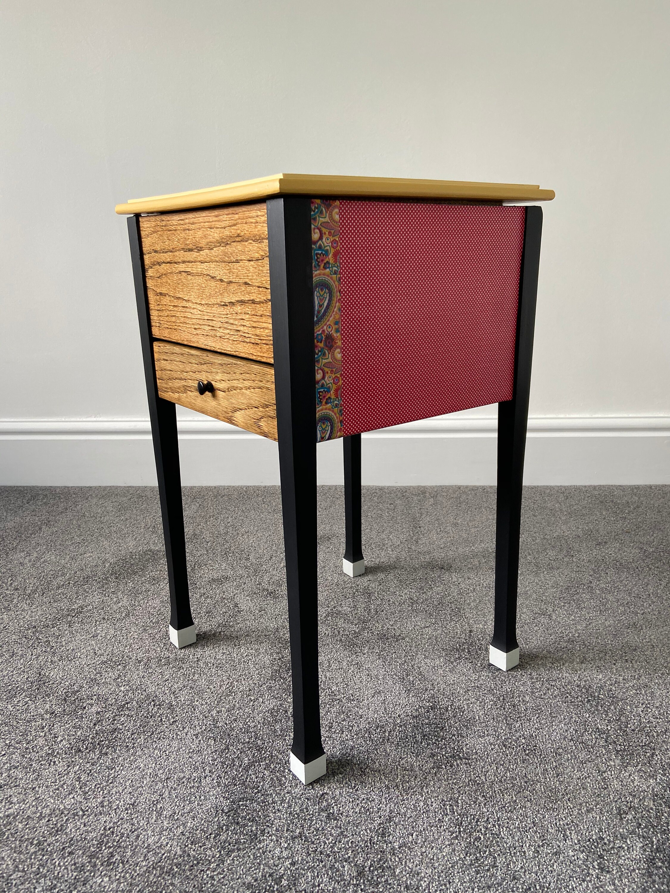 Upcycled Vintage 1930's Sewing Box/ Table. Etsy