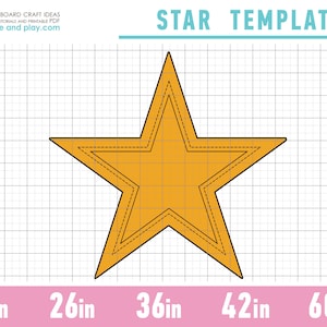 3D Paper Star Printable Template, SVG Star Cut Files, DXF Files, Large Easy  Origami Paper Stars, DIY Paper Star Templates, Set of 2 