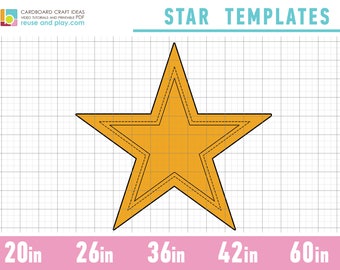 Star TEMPLATE | 20-60in