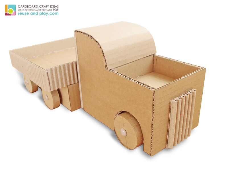 DIY Truck Car Organizer and Toy Storage